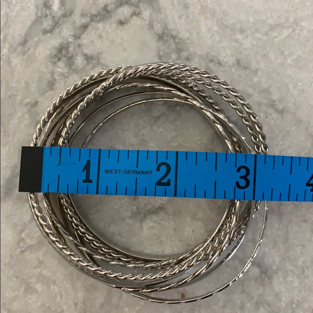 Silver Bangles - Picture 3 of 4